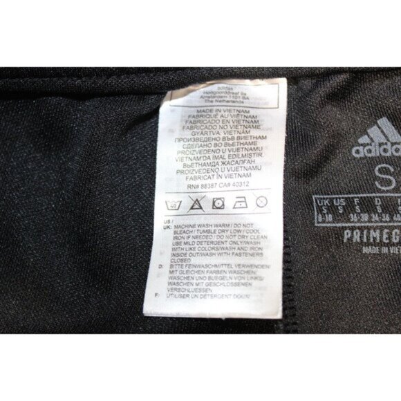 Womens Adidas Tiro 21 3 Stripe Track Pants Small Black Soccer Track GM7310 - Picture 7 of 10